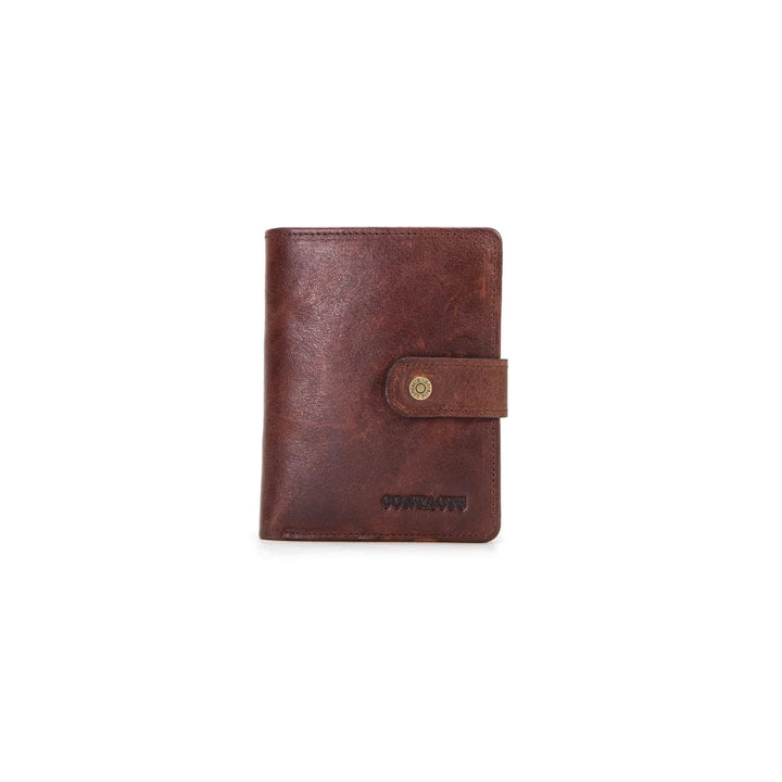 Carteira Compacta Masculina Modelo Bold Marrom Carteira Masculina Compacta CONTACTS Marrom 